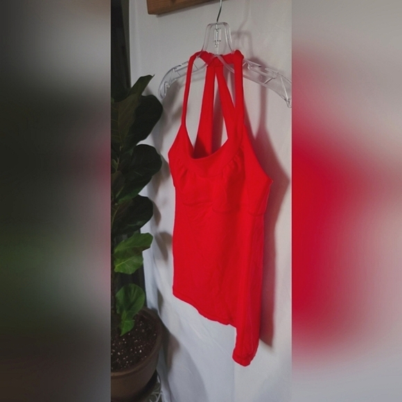 🍋 Lululemon Tank- Strappy Coral - See measurements for size - size 6 or - Picture 14 of 14